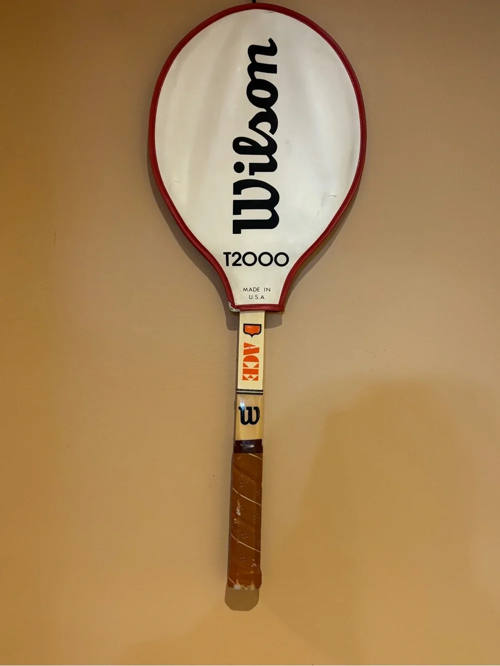 Wilson Billie Jean King ACE Strata-Bow Vintage Tennis Racket - Picture 8 of 15